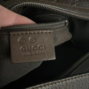 Authentic Gucci Monogram Hobo Shoulder Bag